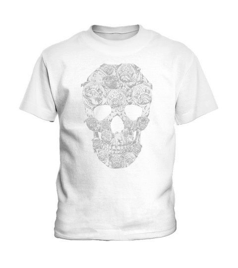 PUG SKULL Kids T-Shirt