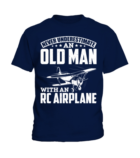 RC Aircraft Dad Funny Men RC Pilot Father Kids T-Shirt