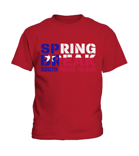 sprin break South Padre I T-Shirts Kids T-Shirt