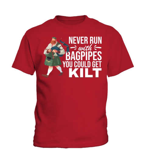 Traditional Kilt Wearing Quote For A Kilt Guy Kids T-Shirt
