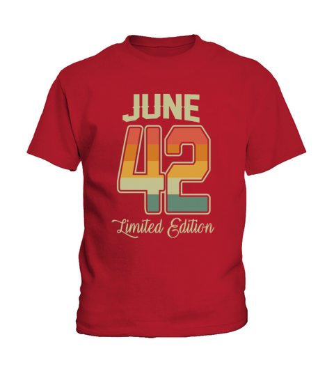 Vintage 80th Birthday June 1942 Sports Gift Kids T-Shirt