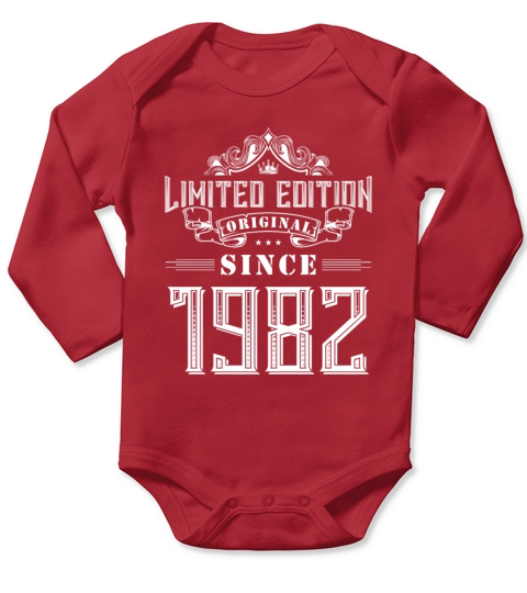 1982 limited edition Long Sleeve Baby One-Piece
