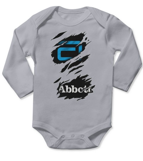 Abbott Laboratories Long Sleeve Baby One-Piece