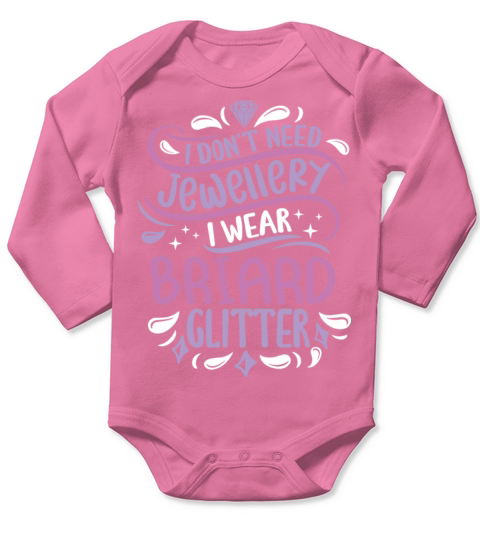 Cool Funny Cute Sweet Briard Dog Owner Sayings Long Sleeve Baby One-Piece