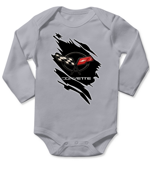 CORVETTE C5 CA Long Sleeve Baby One-Piece