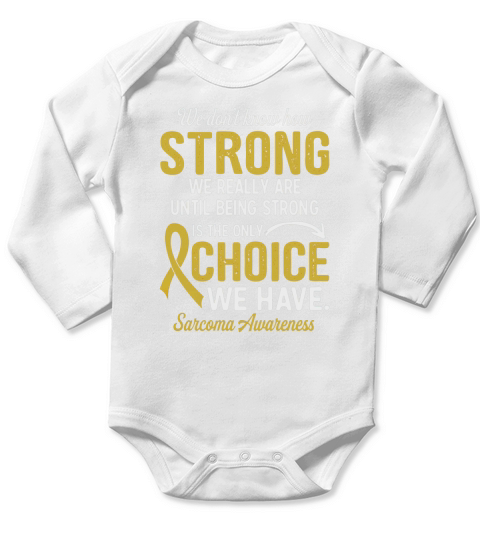 Ewing Sarcoma Awareness Long Sleeve Baby One-Piece