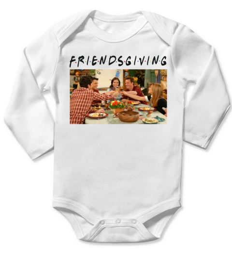 Friends TV show Friendsgiving shirt Long Sleeve Baby One-Piece
