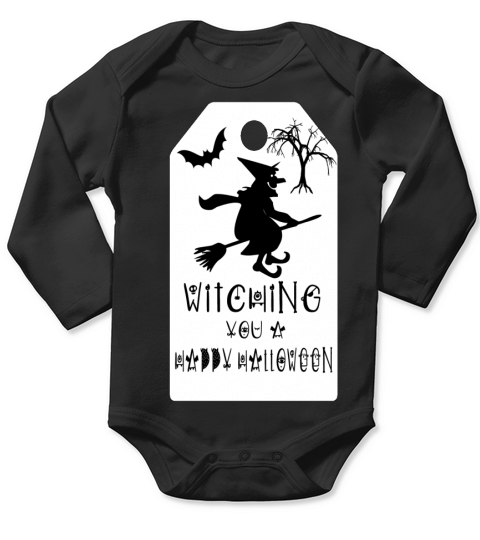 Halloween Gift Tags Printable Halloween 6 Long Sleeve Baby One-Piece