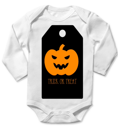 Halloween Gift Tags Printable Halloween 9 Long Sleeve Baby One-Piece