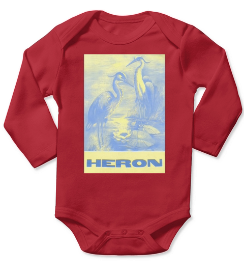 Heron Preston Long Sleeve Baby One-Piece