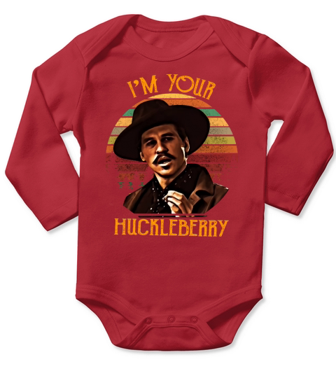 IM YOUR HUCKLEBERRY Long Sleeve Baby One-Piece