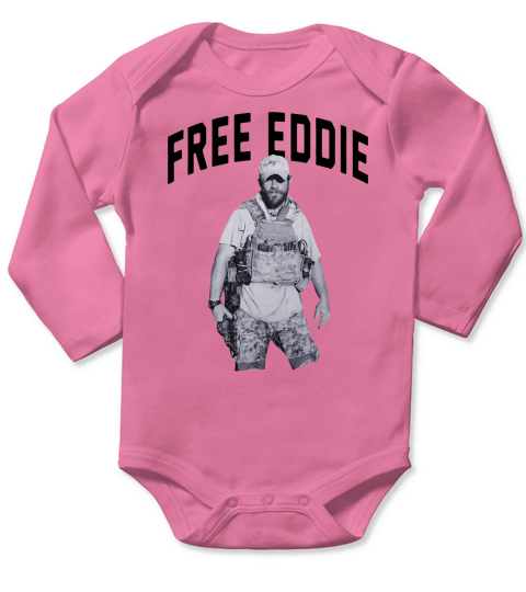 Navy SEALs Chief Gallagher Free Eddie Long Sleeve Baby One-Piece