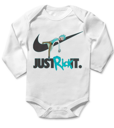 Nike Just Rick It shirt Long Sleeve Baby One-Piece