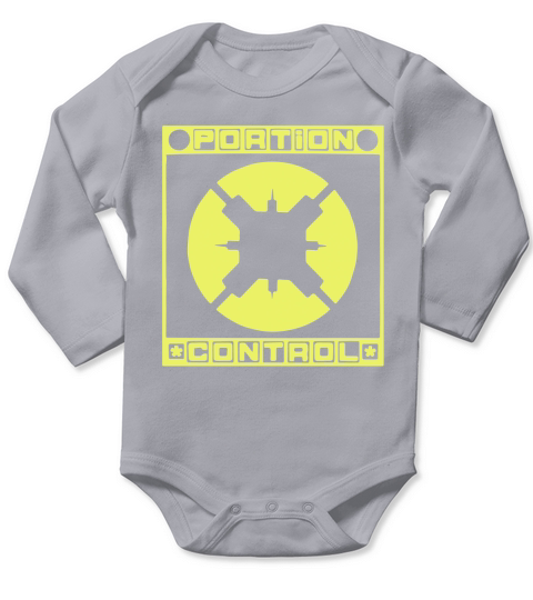 Portion Control Band Tshirt Long Sleeve Baby One-Piece
