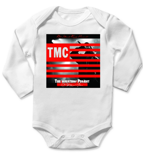 Rip Nipsey Hussle TMC The Marathon project Long Sleeve Baby One-Piece