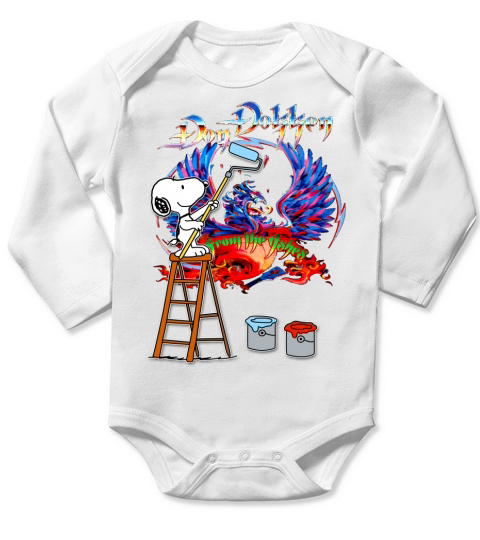 Snoopy Don Dokken - Baby Onesie Long Sleeve Baby One-Piece