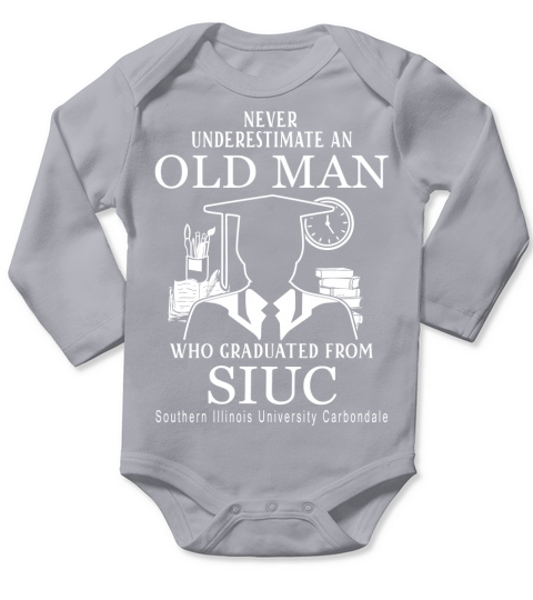 Southern Illinois University Carbondale Long Sleeve Baby One-Piece