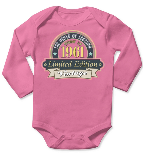 Suitable idea for a gift to those who were born in Long Sleeve Baby One-Piece