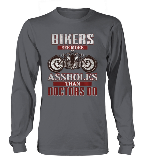 biker tshirt Long sleeved Unisex