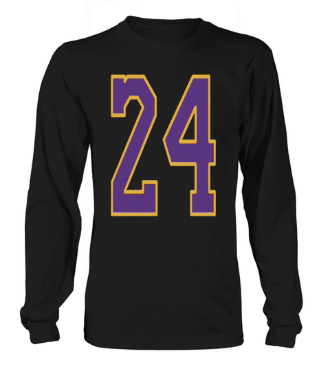 Kobe Black Hero Tee Tshirt Long sleeved Unisex