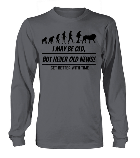 Old Man Vintage Design Long sleeved Unisex