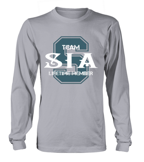 SIA Shirts - Team SIA Lifetime Member Name Shirts Long sleeved Unisex