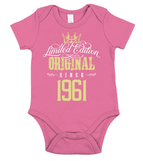 1961 limited edition Short Sleeve Baby One-Piece