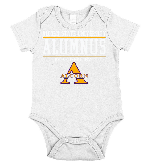 Alcorn State University Alumnus Short Sleeve Baby One-Piece