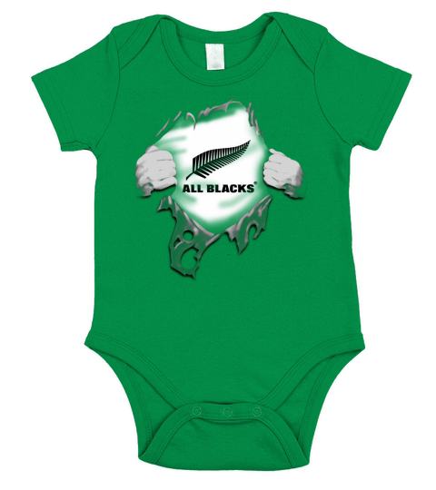 ALL BLACKS SHIRT T-Shirt Short Sleeve Baby One-Piece