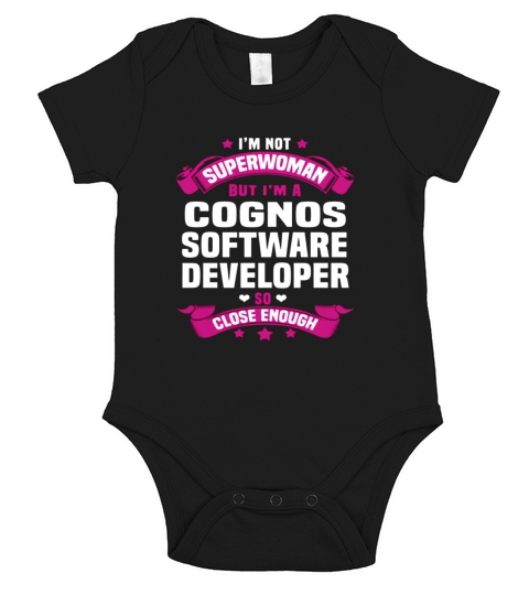 Cognos Software Developer - Rabbit Skins Baby Onesie Short Sleeve Baby One-Piece