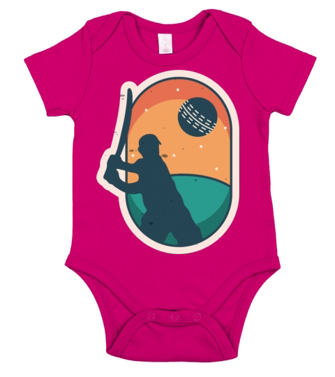 cricket Short Sleeve Baby One-Piece