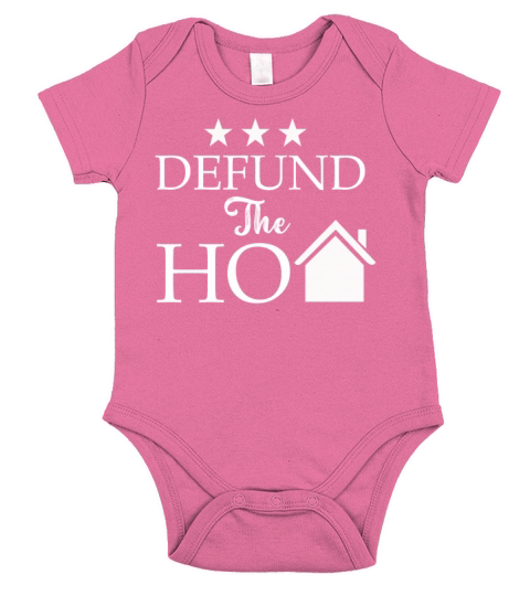 Defund The HOA Short Sleeve Baby One-Piece