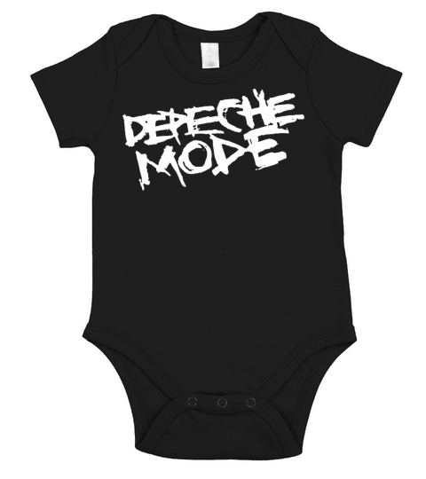 dehe music cool logo Short Sleeve Baby One-Piece