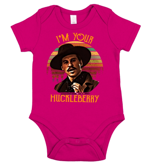 IM YOUR HUCKLEBERRY Short Sleeve Baby One-Piece