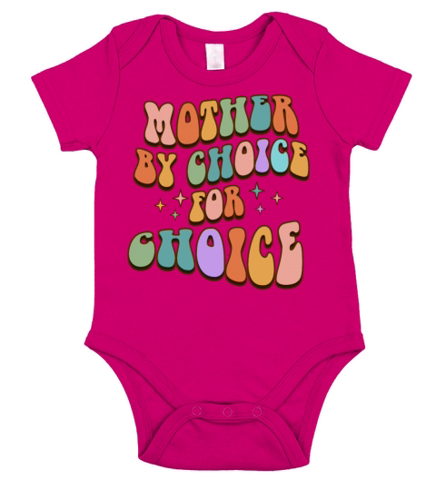 Mother By Choice For Choice Short Sleeve Baby One-Piece