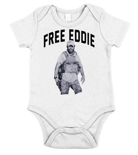 Navy SEALs Chief Gallagher Free Eddie Short Sleeve Baby One-Piece
