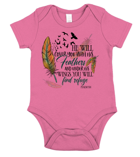 Retro Christian Sublimation Short Sleeve Baby One-Piece