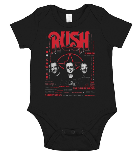 Rush Matrix Short Sleeve Baby One-Piece