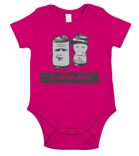 Sleaford Mods Beer Short Sleeve Baby One-Piece
