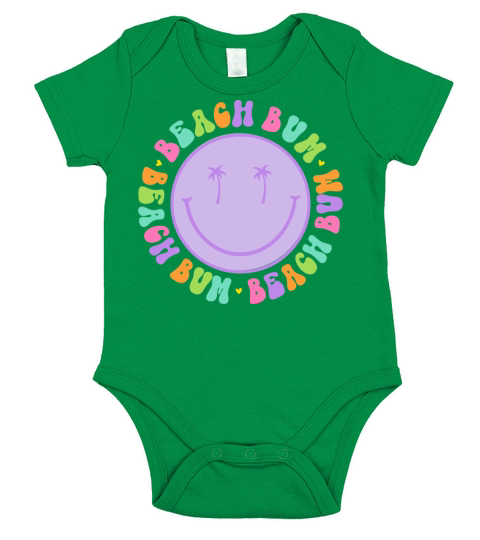 Summer beach Short Sleeve Baby One-Piece