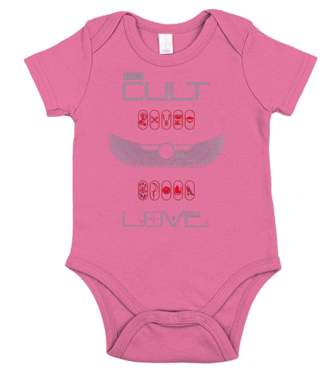 THE CULT OF LOVE Short Sleeve Baby One-Piece