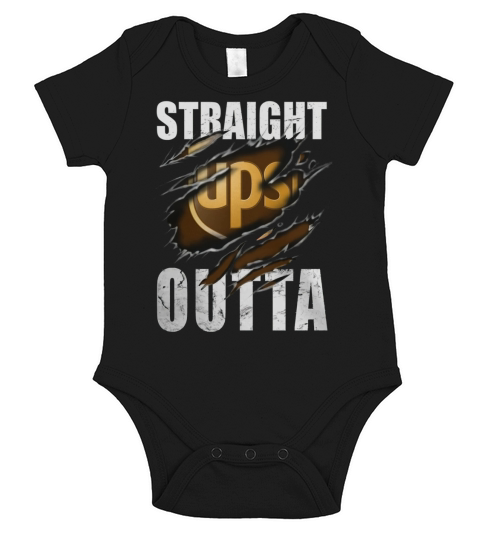 ups Short Sleeve Baby One-Piece