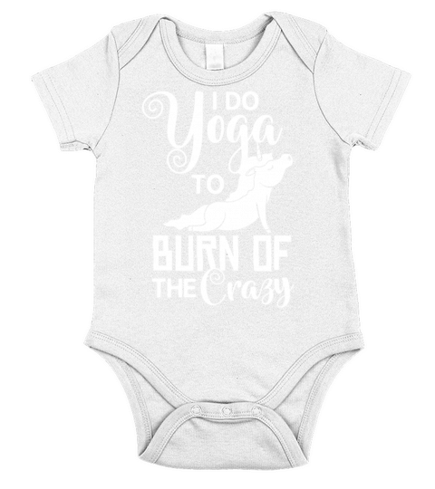Yoga Unicorn Beginner Workout Quotes Meditation Short Sleeve Baby One-Piece
