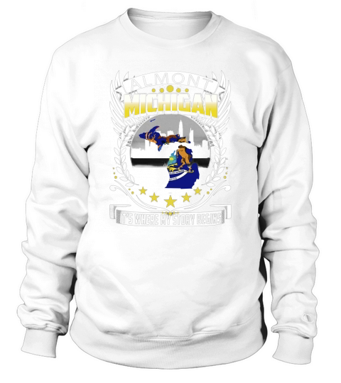 almont - michigan Sweatshirt Unisex