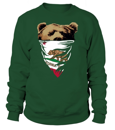 California Bear Flag Sweatshirt Unisex