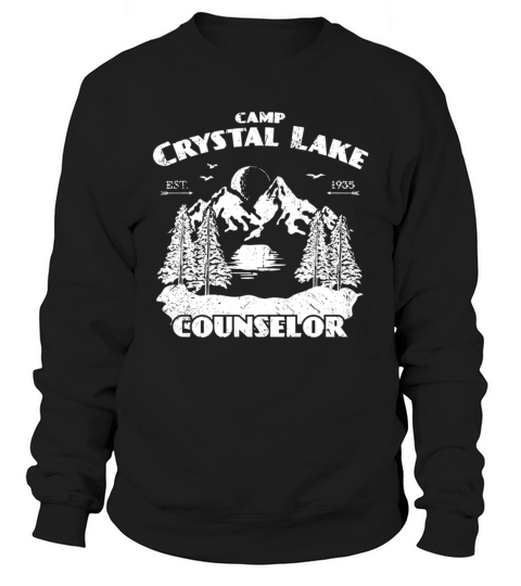 Camp Cam G Crystal Lake Counselor Vintage Design Sweatshirt Unisex