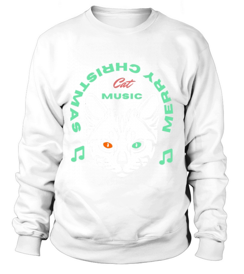 CAT MUSIC New Year 2023 animals T-shirt Classic Sweatshirt Unisex