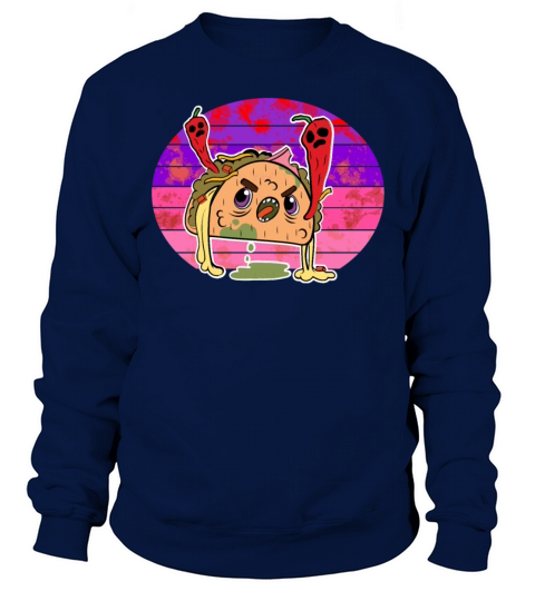 Monster taco sunset Sweatshirt Unisex
