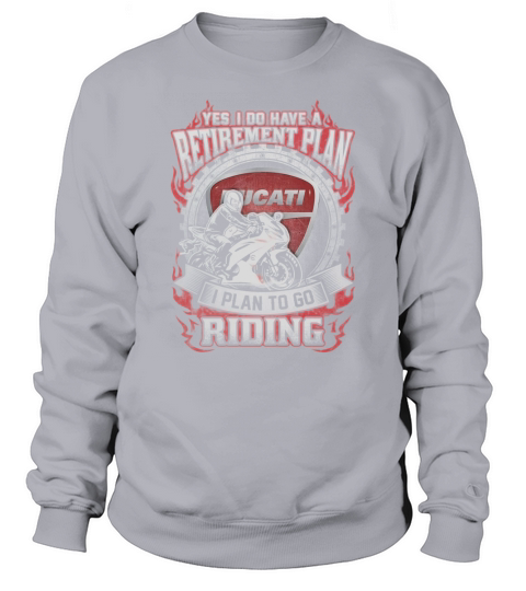 RETIREMENT PLANT DUCATI Sweatshirt Unisex