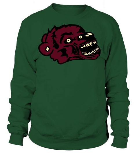 undead face head zombie blood horror halloween sca Sweatshirt Unisex